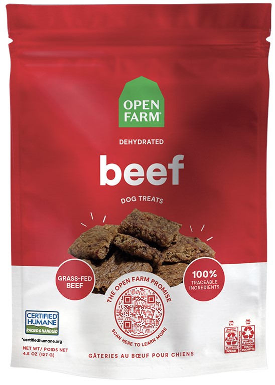 Open Farm Dehydrated Beef Treats