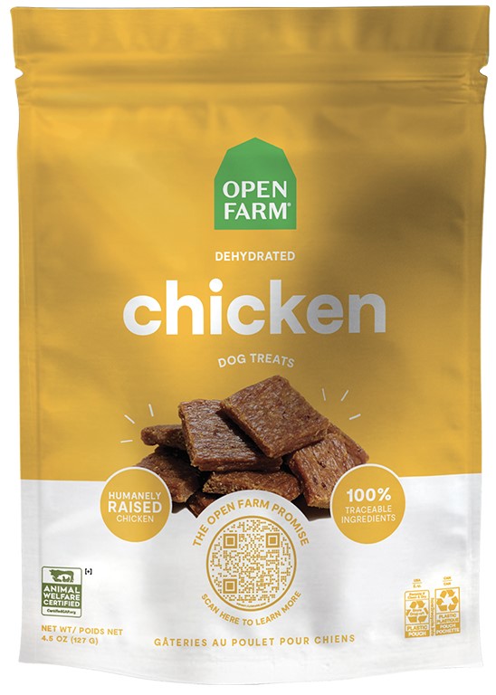Open Farm Dehydrated Chicken Dog Treats