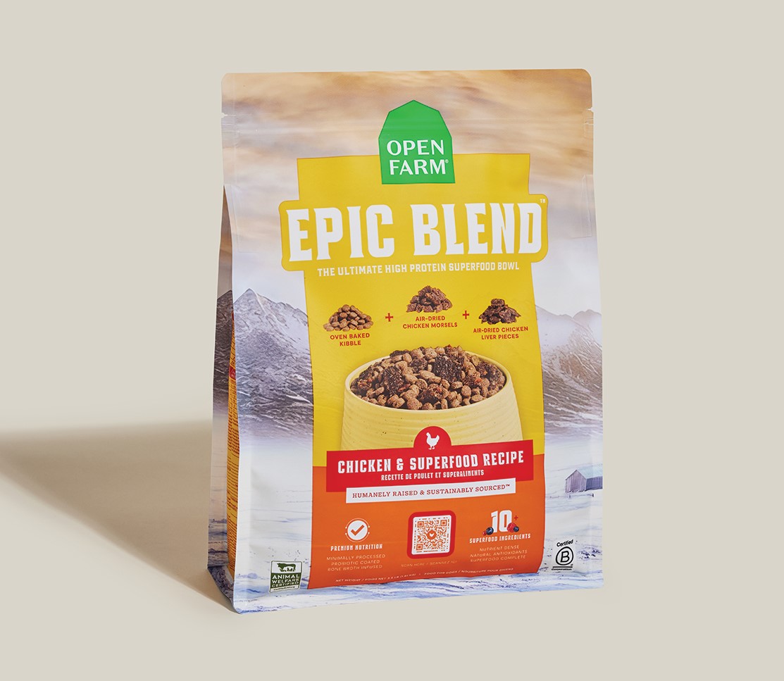Open Farm Dog Dry Epic Blend Chicken Superfood