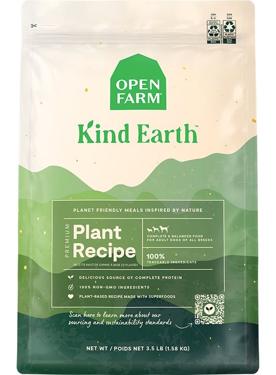 Open Farm Dog Dry Kind Earth Premium Plant Recipe