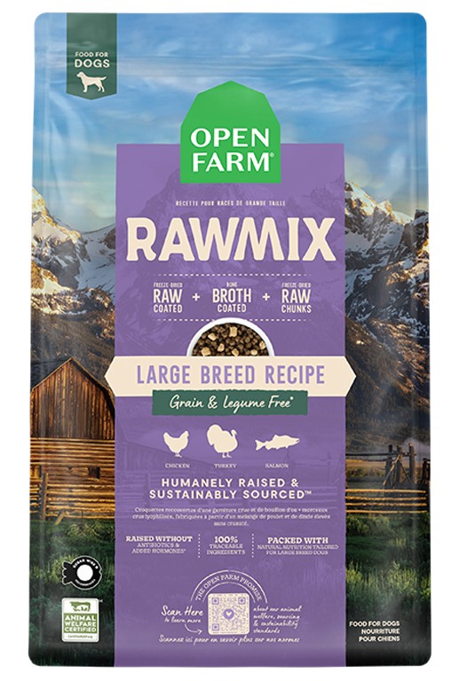 Open Farm RawMix Large Breed Grain Free Recipe Dry Dog Food