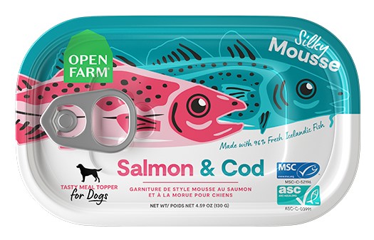 Open Farm Salmon Cod Topper for Dogs
