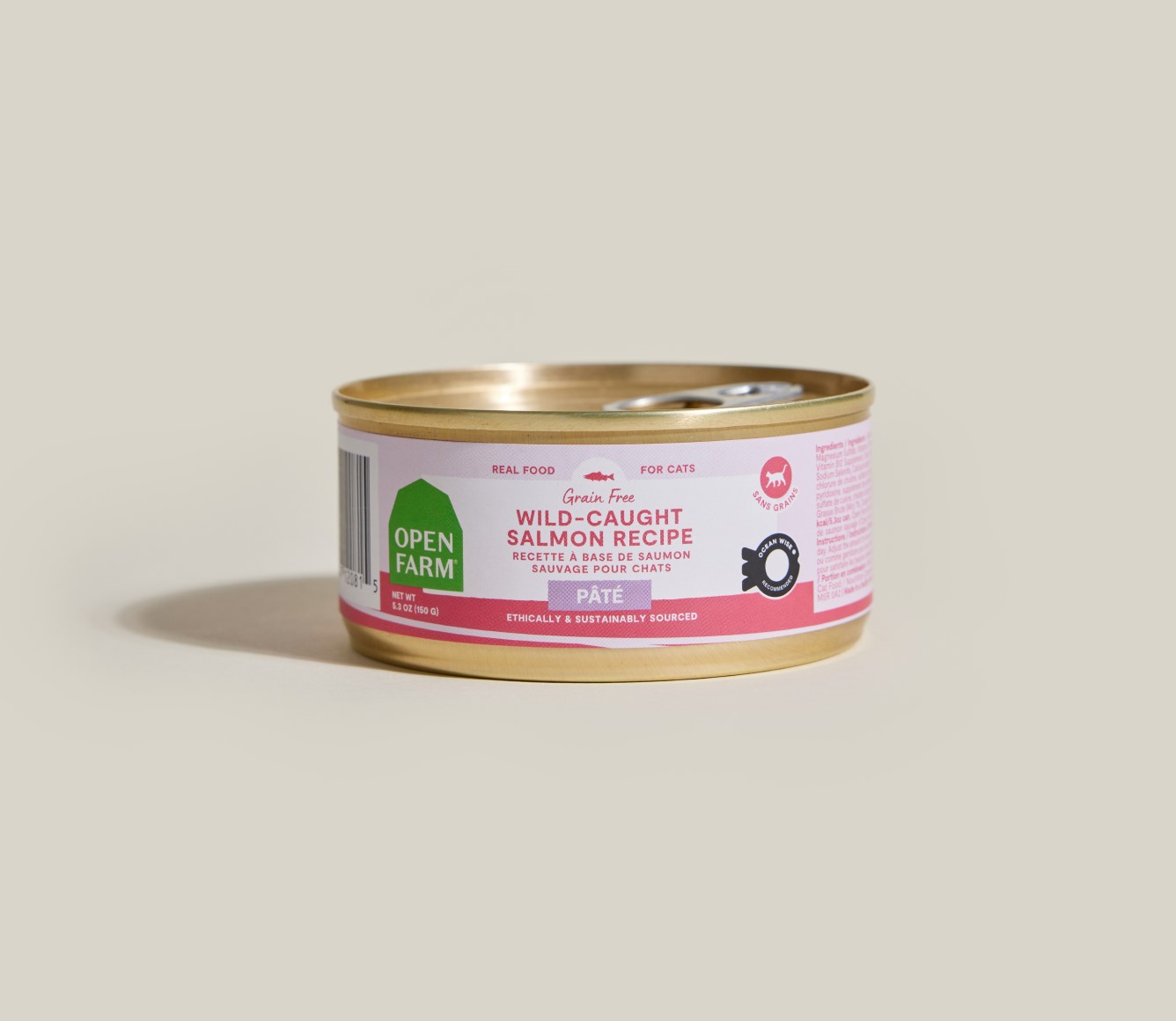 Open Farm Wild Caught Salmon Pate for Cats