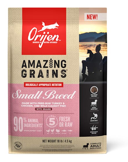 Orijen Amazing Grains Small Breed Adult Poultry Dry Dog Food