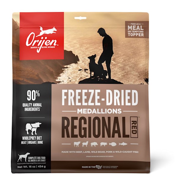 Orijen Freeze Dried Dog Food Regional Red