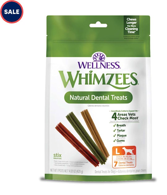 Paragon Whimzees Stix Dental Dog Treats