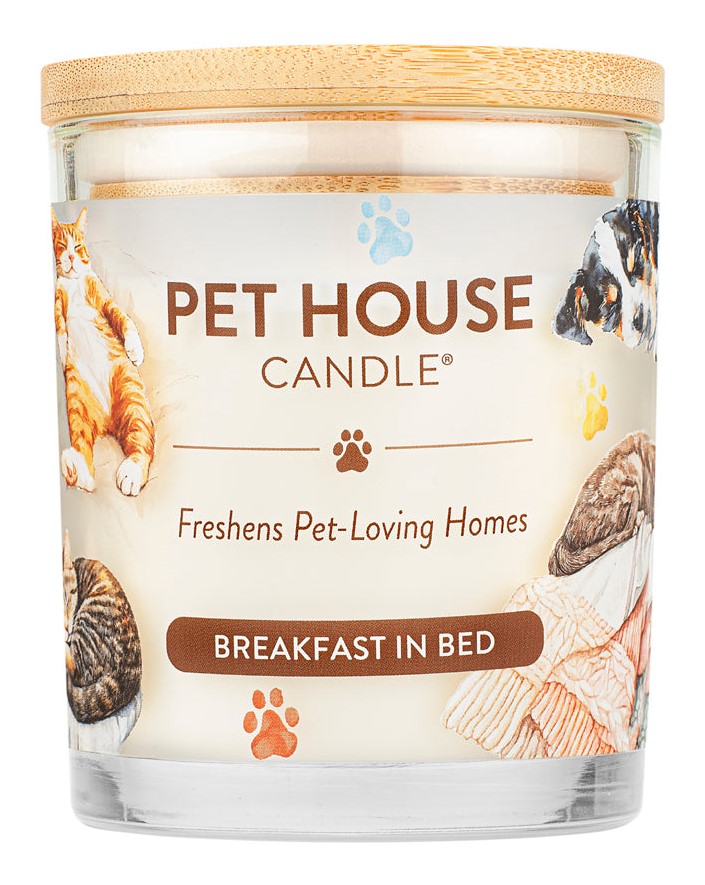 Pet House Candle Breakfast In Bed