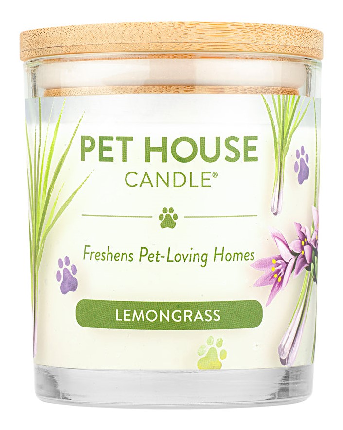 Pet House Candle Lemongrass