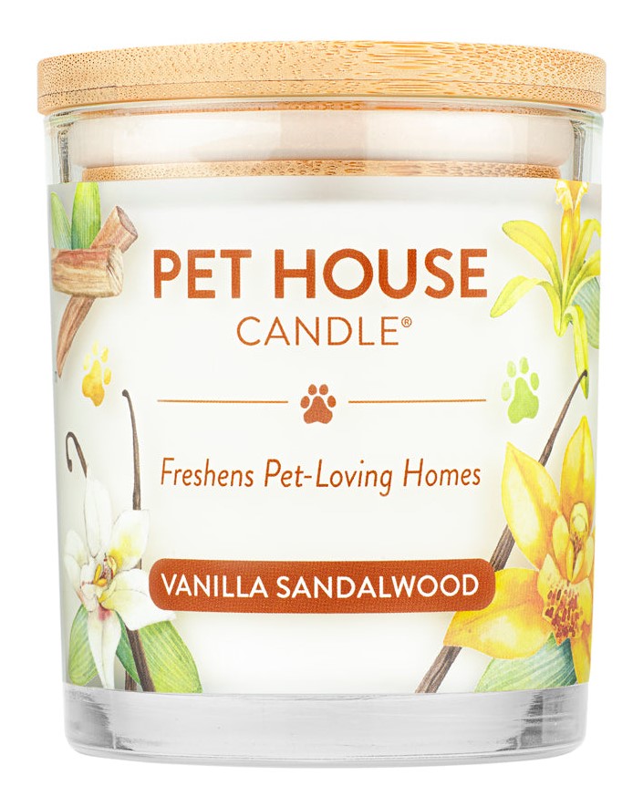 Pet House Candle Vanilla Sandalwood