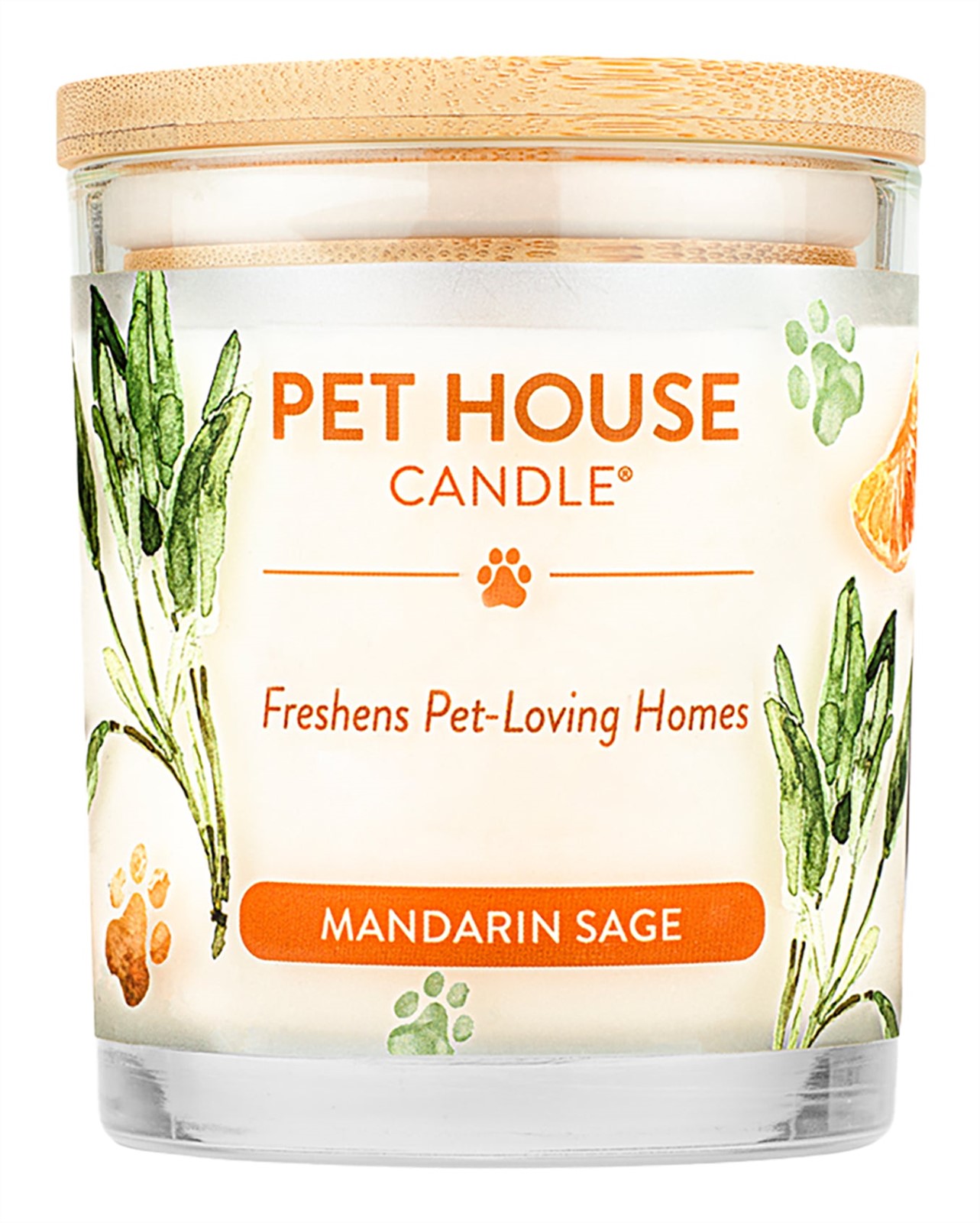 Pet House Mandarin Sage Pet House Soy Candle
