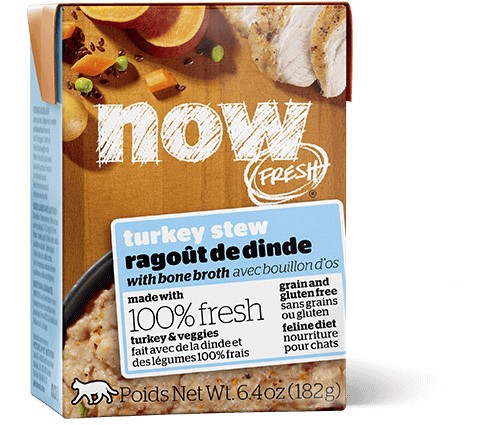 Petcurean Now Fresh Grain Free Turkey Stew Wet Cat Food