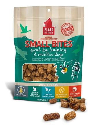 Platos Farmers Market Small Bites Duck Dog Treats