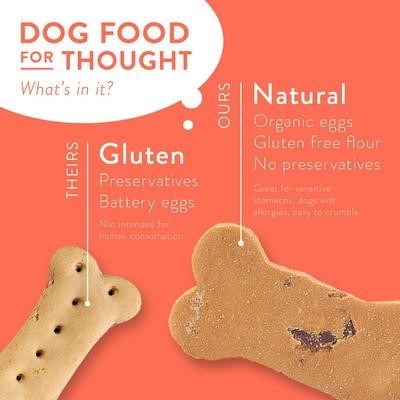Portland Pet Food Company Bacon Biscuits Grain Free Dog Treats