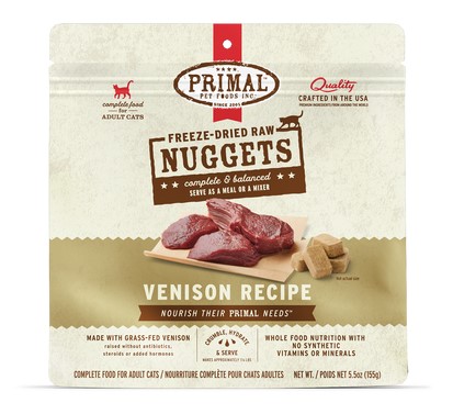 Primal Feline Venison Freeze Dried