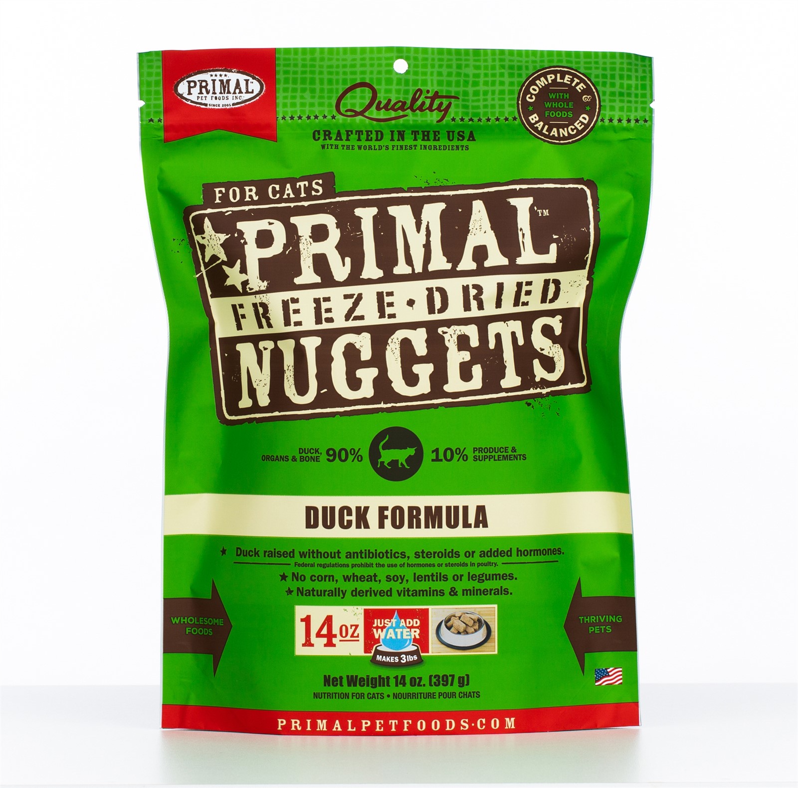 Primal Freeze Dried Feline Duck Formula