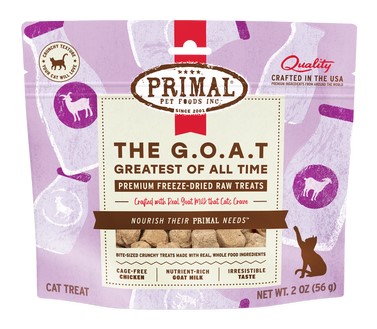 Primal The G O A T chicken goat milk Cat Treats