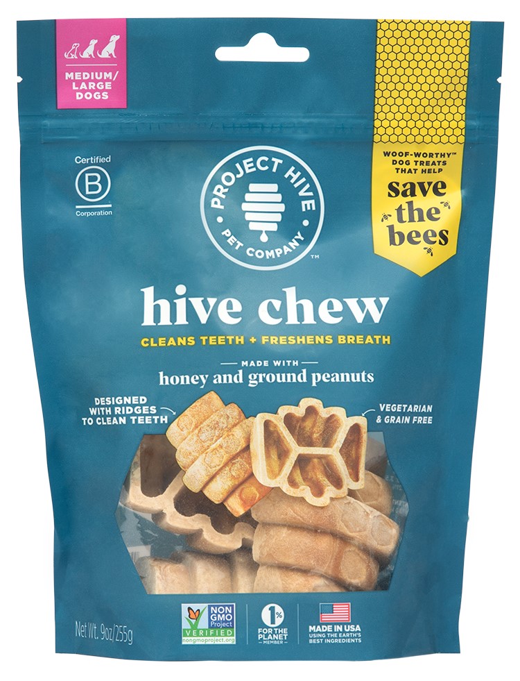 Project Hive Pet Company Chews Large Hard Chew Dog Treats