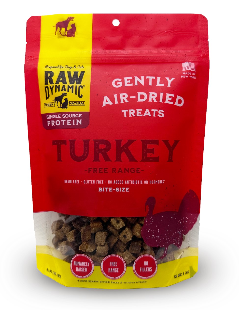 Raw Dynamic Air Dried Treats Turkey