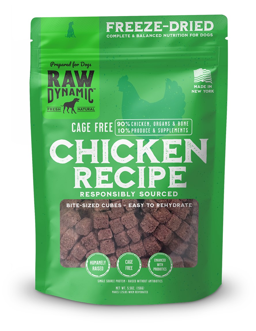 Raw Dynamic Chicken Formula for Dogs Freeze Dried Raw Food