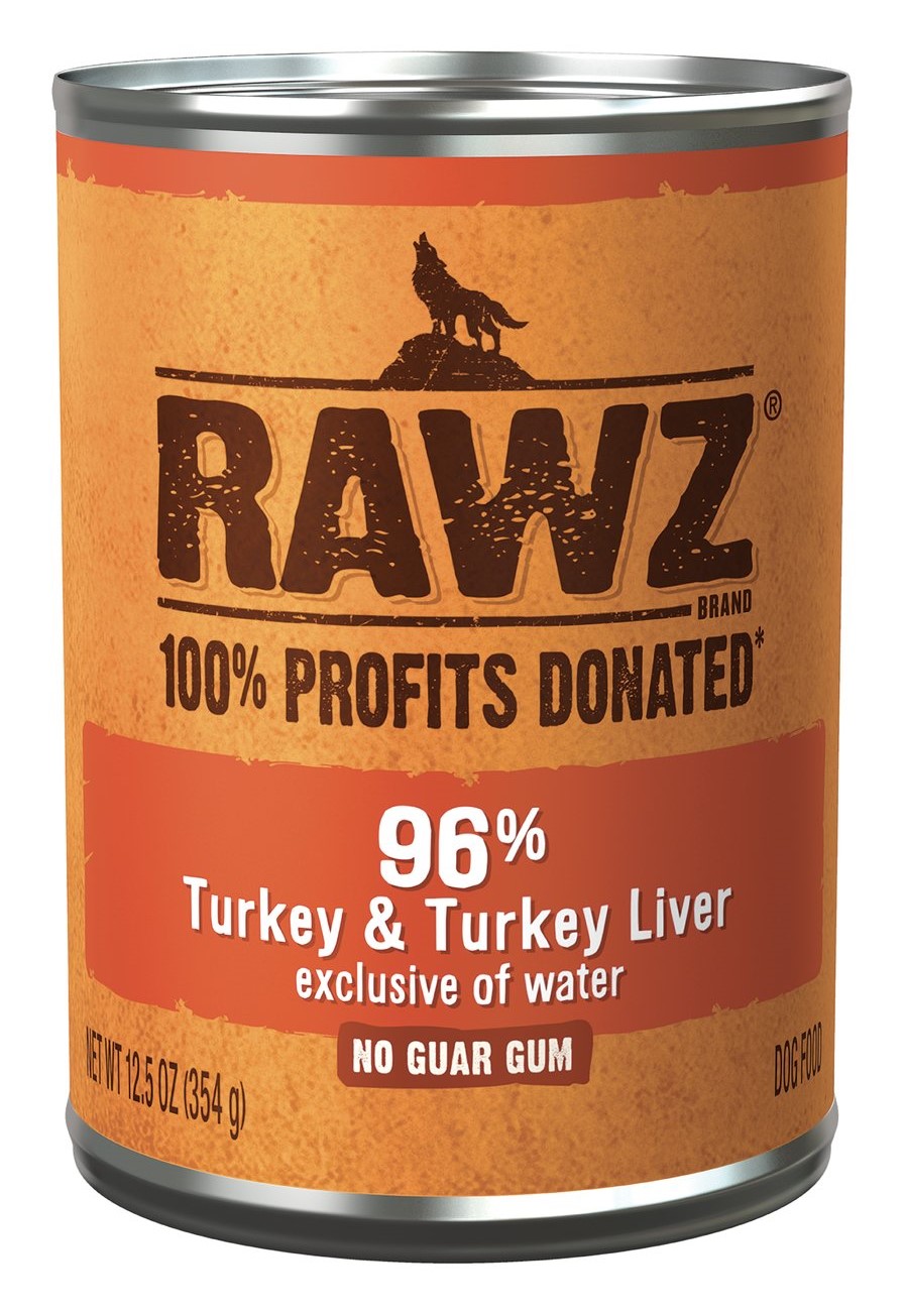 Rawz Dog Can Turkey and Liver Pate