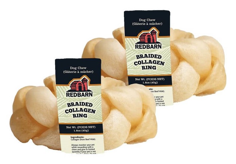 Red Barn Collagen Braided Ring