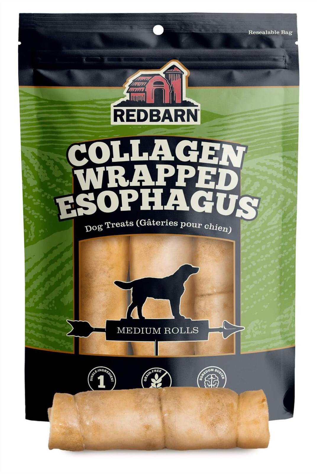 Redbarn Collagen Wrapped Esophagus Roll