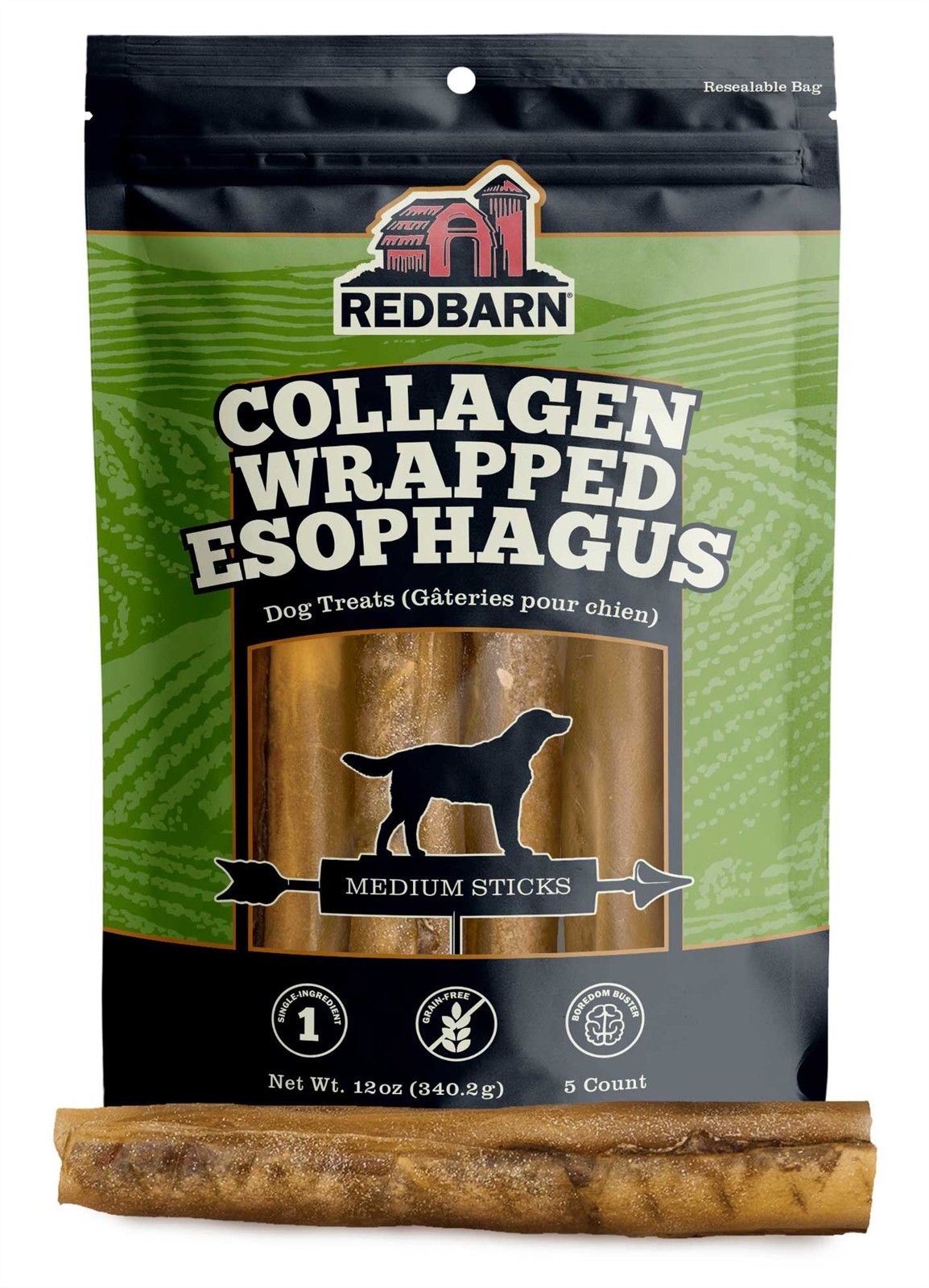 Redbarn Collagen Wrapped Esophagus Stick
