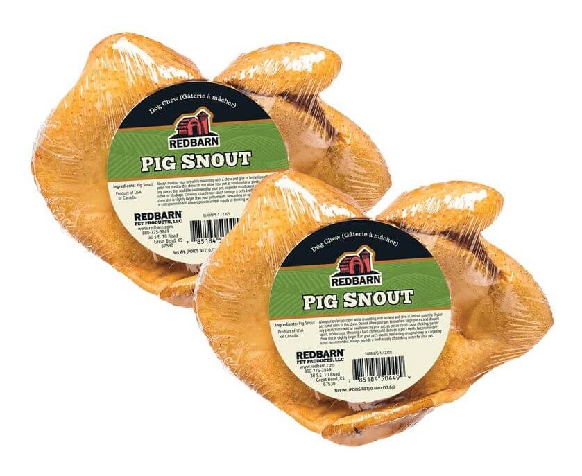 Redbarn Pig Snouts Dog Treats