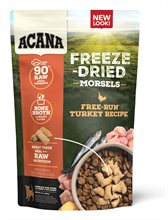 Acana Grain Free High Protein Fresh Raw Animal Ingredients Free Run Turkey Recipe Freeze Dried Morsels Dog Food