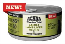 Acana Premium Pate Lamb and Lamb Liver Adult Cat Recipe