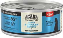 Acana Premium Pate Tuna and Chicken Adult Cat Recipe