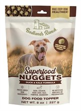Badlands Ranch Freeze Dried Superfood Duck and Kale Nuggets 