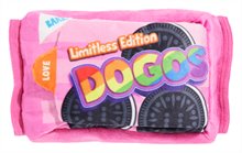 Bark Dogo Dunkers Cookie Sandwich Black Whie Plush Dog Toy