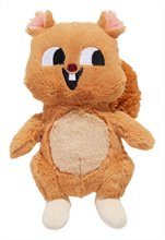 Bark Pearl Squirrel Brown Plush Dog Toy