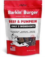 Barkin Burger Grilled Beef and Pumpkin Dehydrated Dog Treats