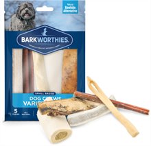 Barkworthies Small Breed Variety Pack Natural Dog Chews