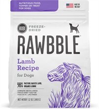 Bixbi Rawbble Lamb Recipe Grain Free Freeze Dried Dog Food