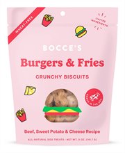 Bocces Bakery Burgers and Fries Beef Sweet Potatoes Cheese Dog Treats