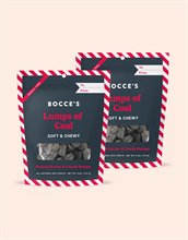 Bocces Lumps of Coal Soft Chewy Dog Treats