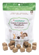 CocoTherapy Coco Carnivore Meatballs Turkey Spinach Coconut