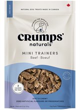 Crumps Naturals Mini Trainers Beef Dog Treats