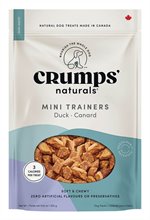 Crumps Naturals Mini Trainers Duck Semi Moist Dog Treats