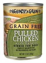 Evangers Against the Grain Pulled Chicken Canned Dog Food