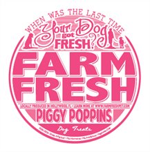 Farm Fresh Piggy Poppins Dog Treats