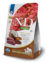 Farmina Grain Free LID Quinoa Skin and Coat Venison Dry Dog Food