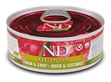 Farmina ND Quinoa Skin Coat Duck Feline Wet Food Cans