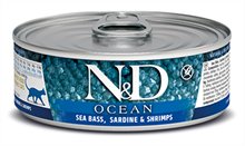 Farmina Sea Bass Sardine Shrimp Adult Feline Wet Food Cans
