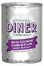 Fromm Diner Specials Slow Cooked Pulled Pork Entree in Gravy Dog Food Can
