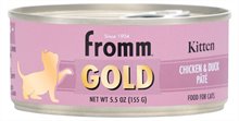Fromm Kitten Gold Chicken and Duck Pate Cat Can