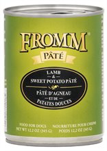 Fromm Lamb and Sweet Potato Pate Dog Food Can